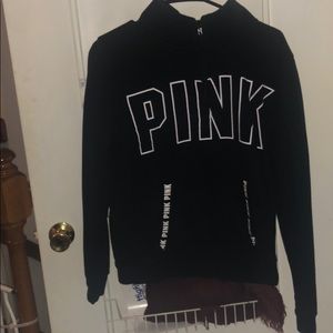 💕Victoria’s Secret pink half zip